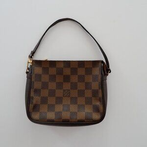 Authentic Preowned Louis Vuitton Damier Ebene Tousse Accessory Pouch